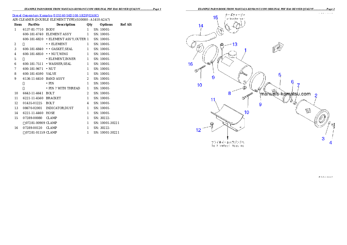 Protected: EGS160       S6D108-1 Partsbook