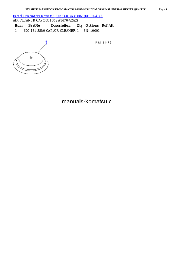 Protected: EGS160       S6D108-1 Partsbook
