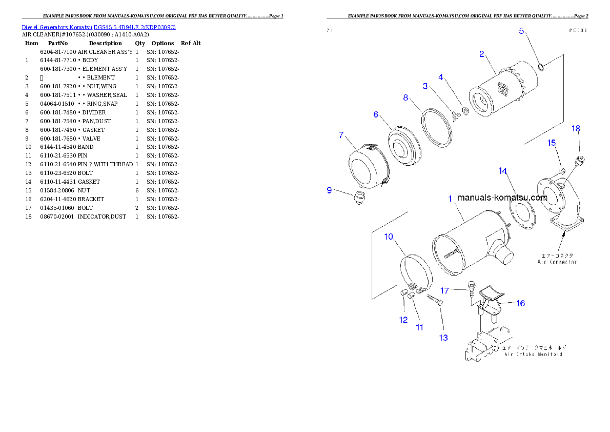 Protected: EGS45-5     4D94LE-2 Partsbook