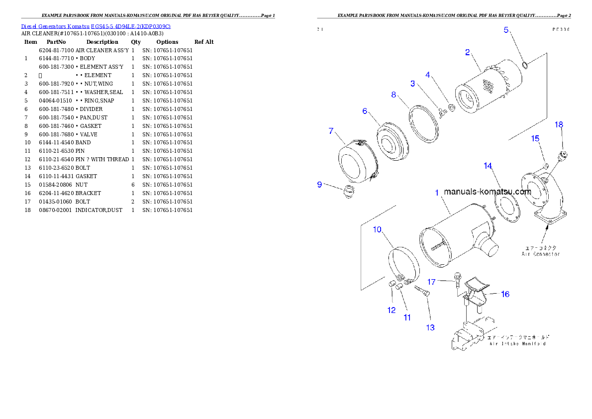 Protected: EGS45-5     4D94LE-2 Partsbook