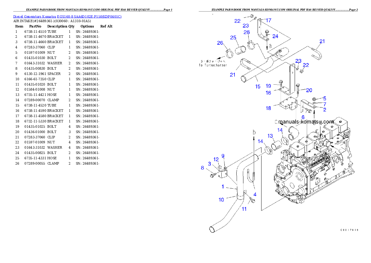Protected: EGS160-8   SAA6D102E-P150 Partsbook