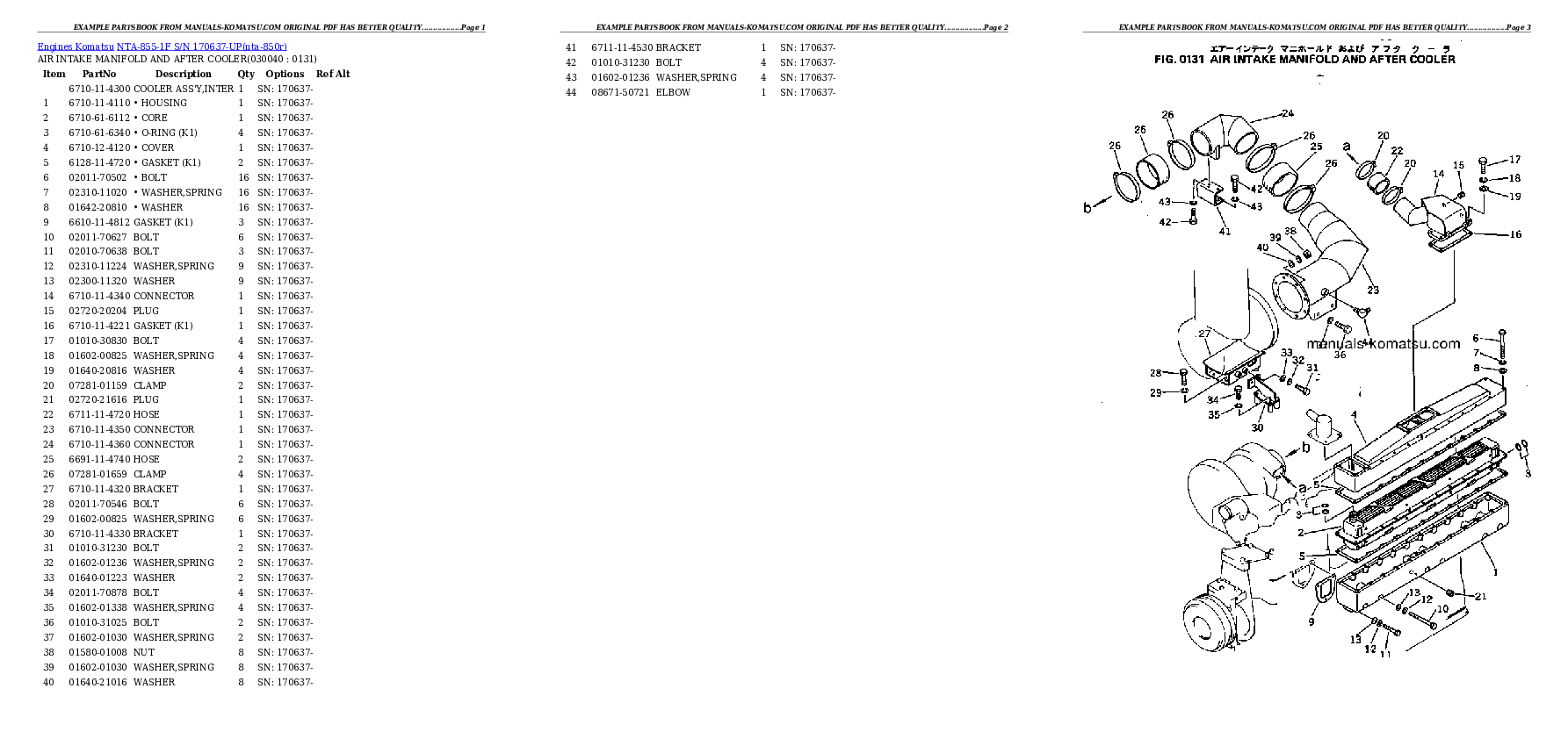 Protected: NTA-855-1F S/N 170637-UP Partsbook