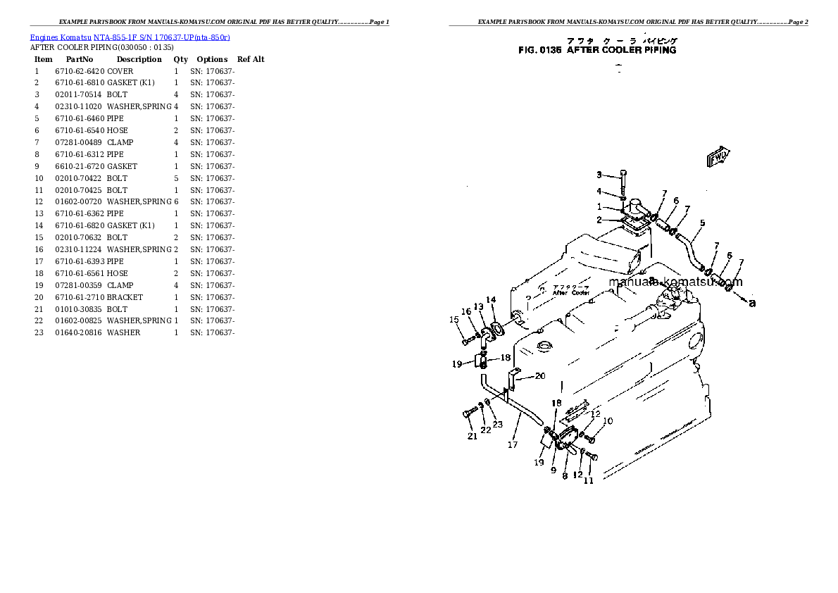Protected: NTA-855-1F S/N 170637-UP Partsbook