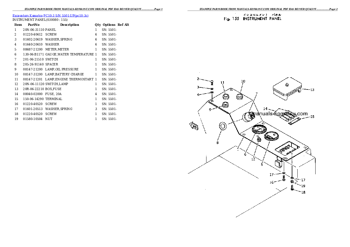 Protected: PC10-3 S/N 5501-UP Partsbook
