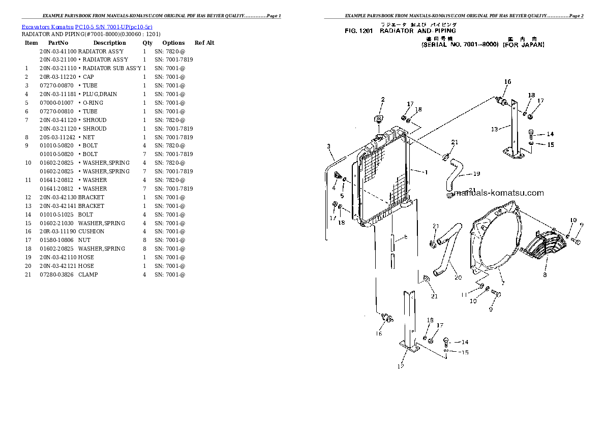 Protected: PC10-5 S/N 7001-UP Partsbook