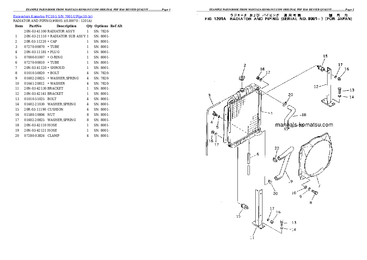 Protected: PC10-5 S/N 7001-UP Partsbook