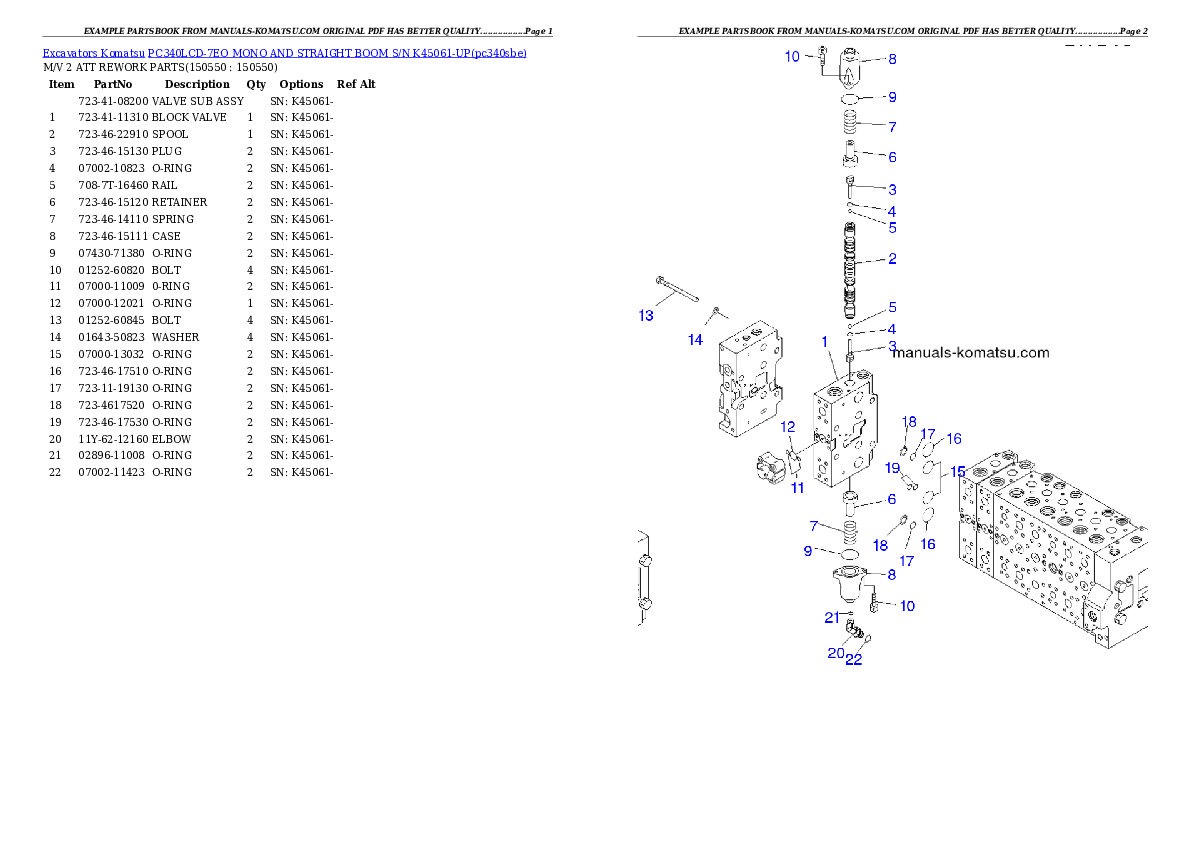 Protected: PC340LCD-7EO MONO AND STRAIGHT BOOM S/N K45061-UP Partsbook