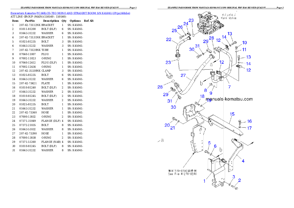 Protected: PC340LCD-7EO MONO AND STRAIGHT BOOM S/N K45061-UP Partsbook