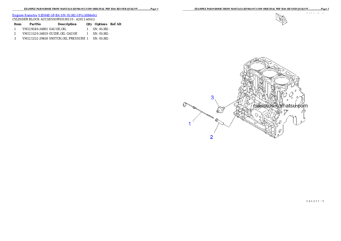 Protected: S3D84E-5P-BA S/N 05382-UP Partsbook