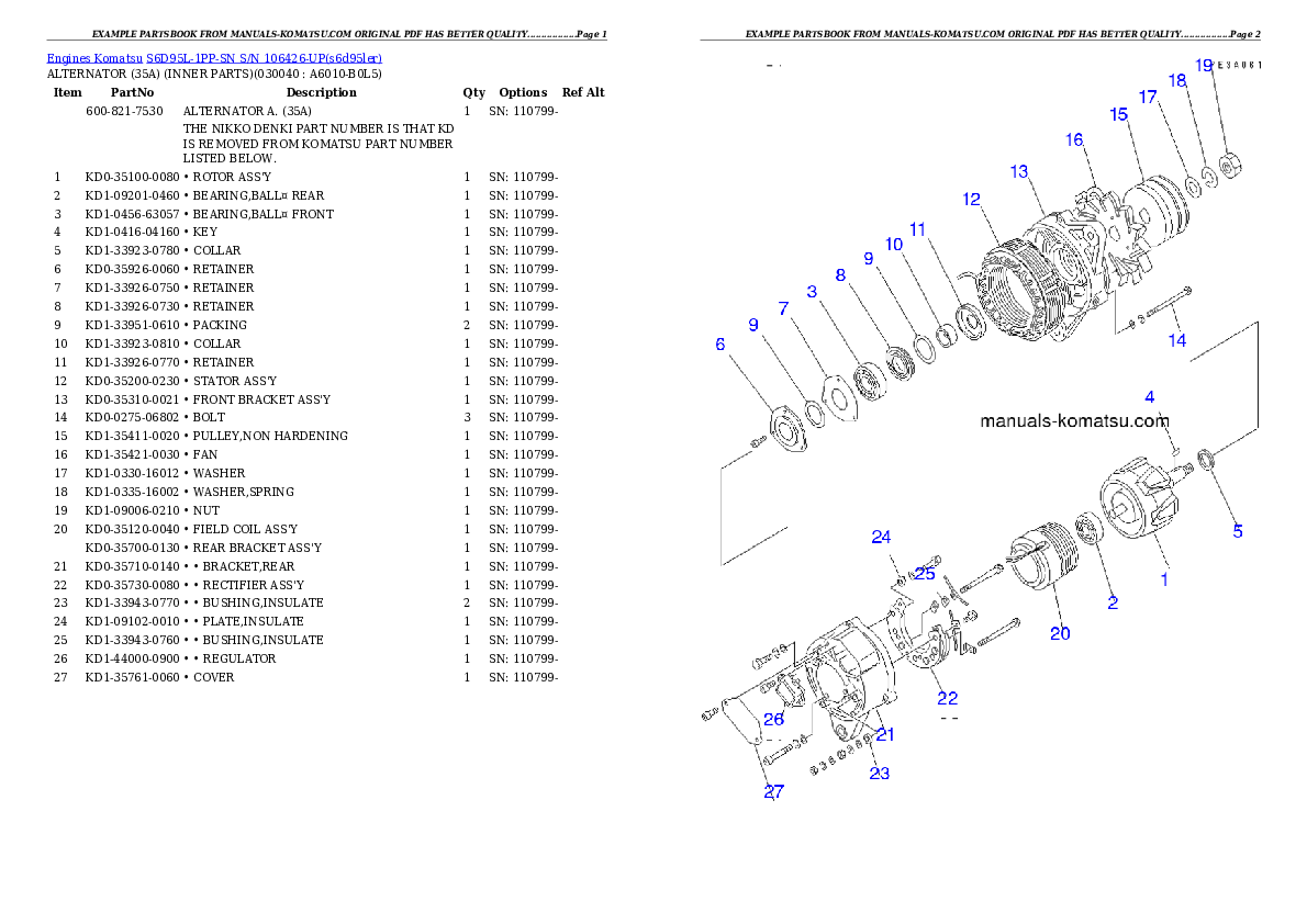 Protected: S6D95L-1PP-SN S/N 106426-UP Partsbook