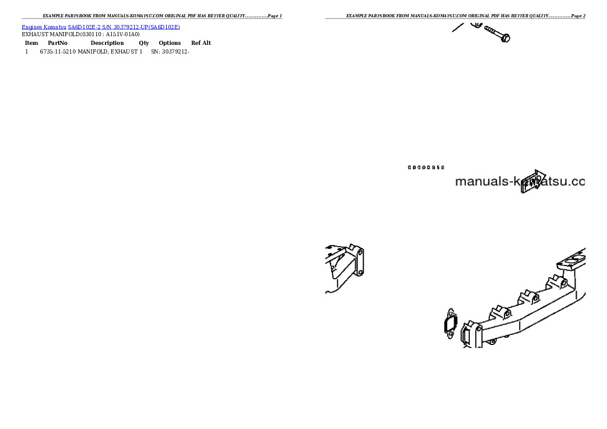 Protected: SA6D102E-2N-M S/N 26318973-UP (FD80HD-8) Partsbook