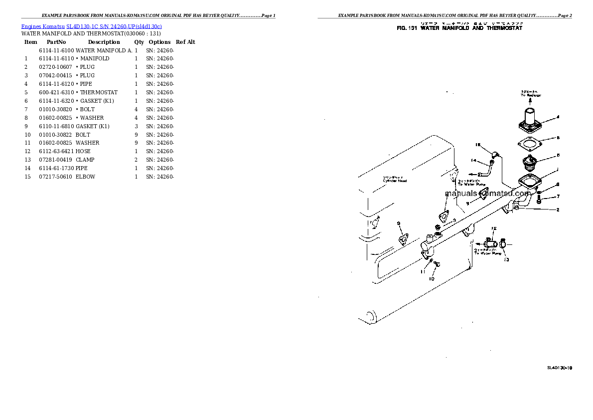 Protected: SL4D130-1C S/N 24260-UP Partsbook