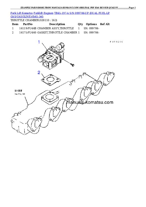 Protected: TB45-197-A S/N 099706-UP (DUAL FUEL-LP GAS/GASOLINE) Partsbook