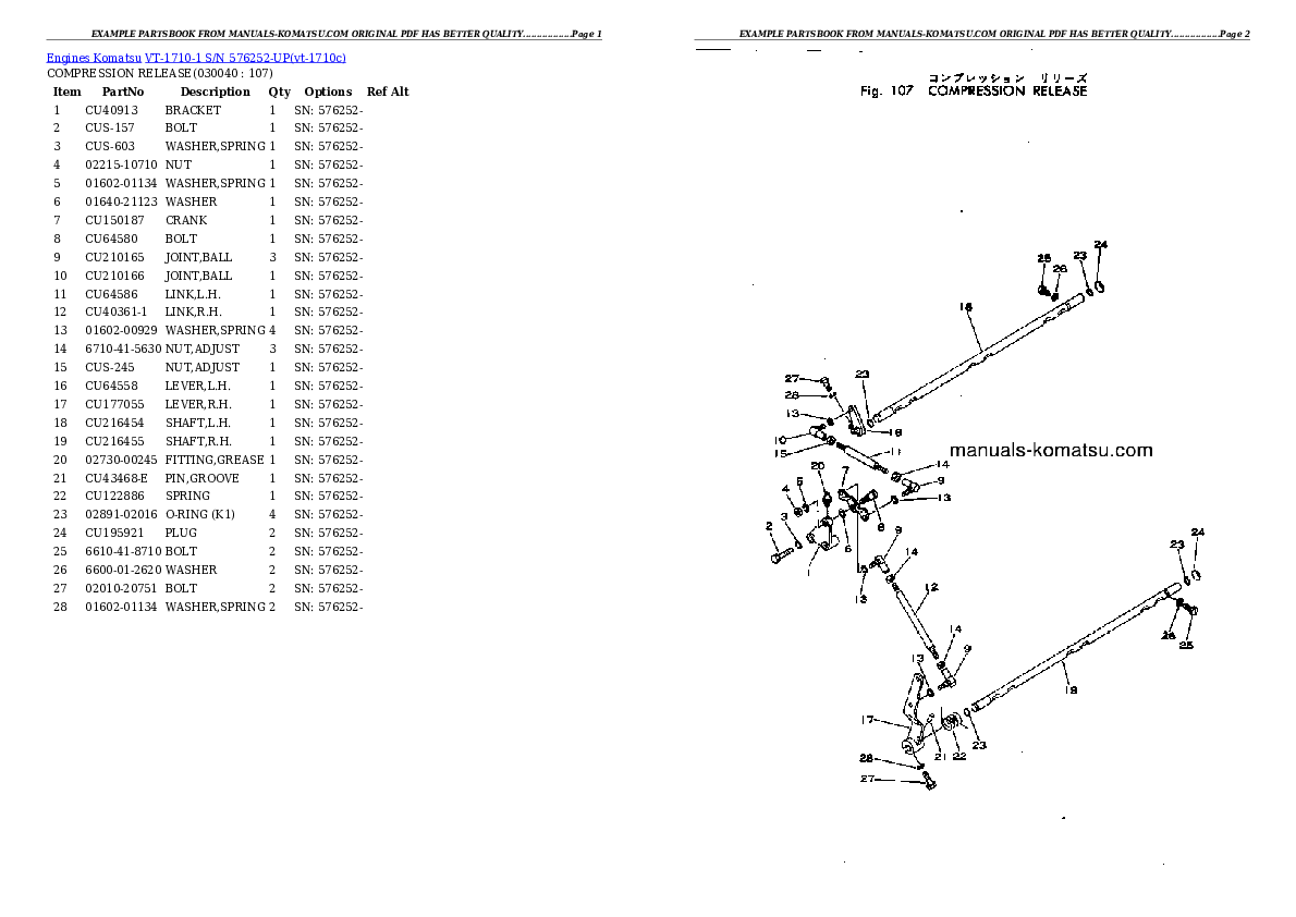 Protected: VT-1710-1 S/N 576252-UP Partsbook