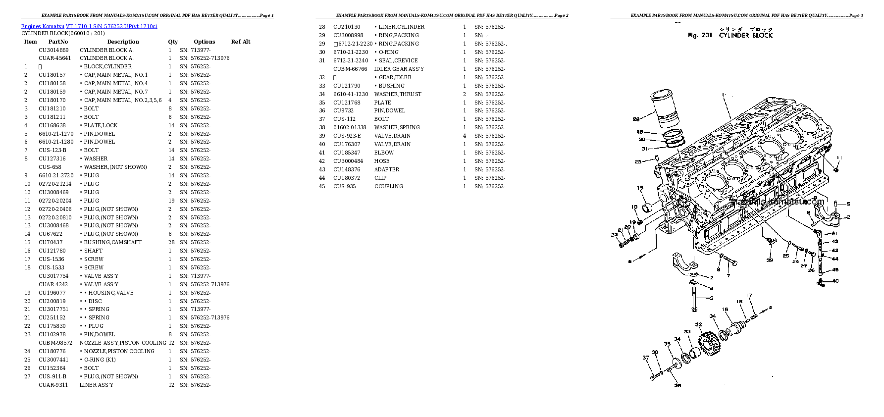 Protected: VT-1710-1 S/N 576252-UP Partsbook