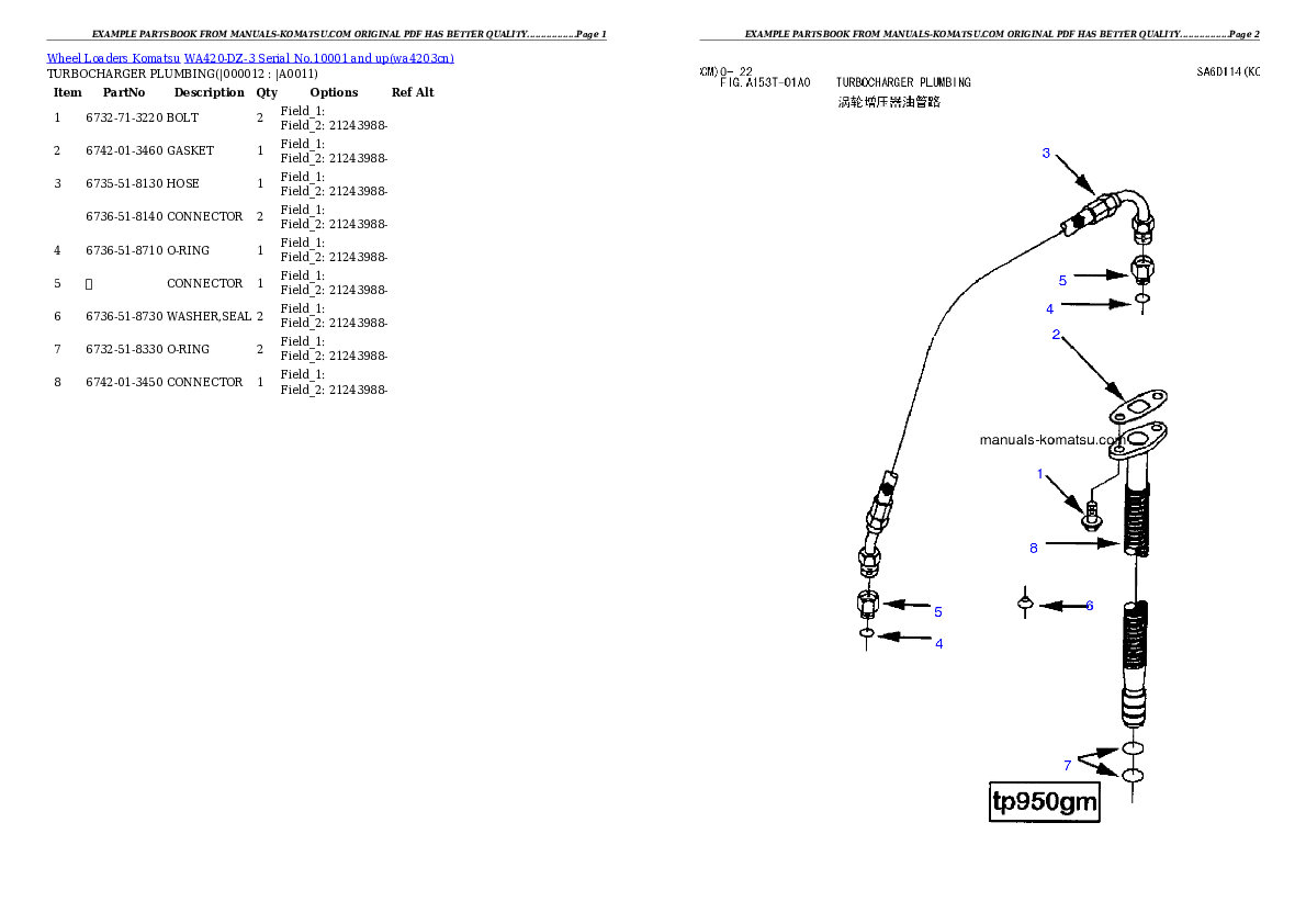 Protected: WA420-DZ-3 Serial No.10001 and up Partsbook