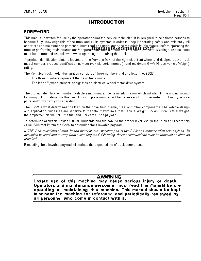 Protected: 730E(USA) S/N A30312-A30426 Operation manual (English)