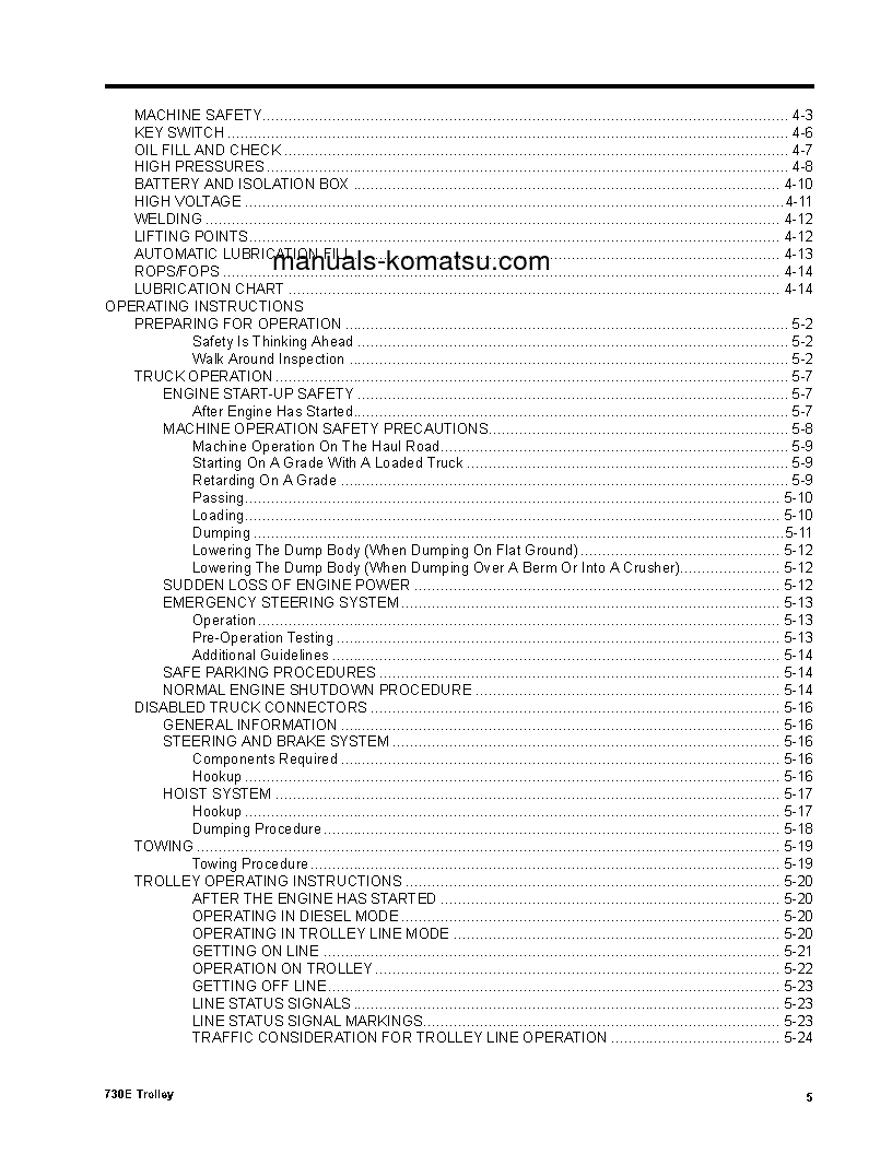 Protected: 730E(USA)-WITH TROLLEY S/N A30626-A30627 Operation manual (English)