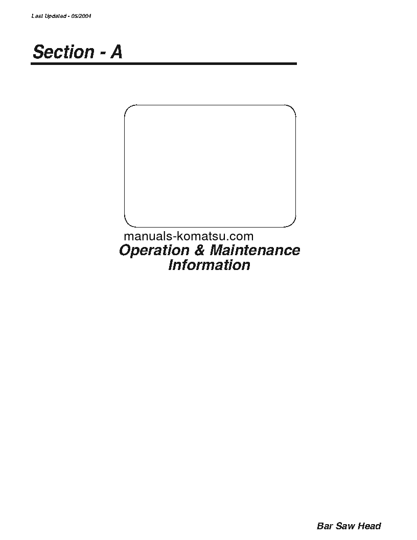 Protected: 233-1(USA) S/N A10001-UP Operation manual (English)