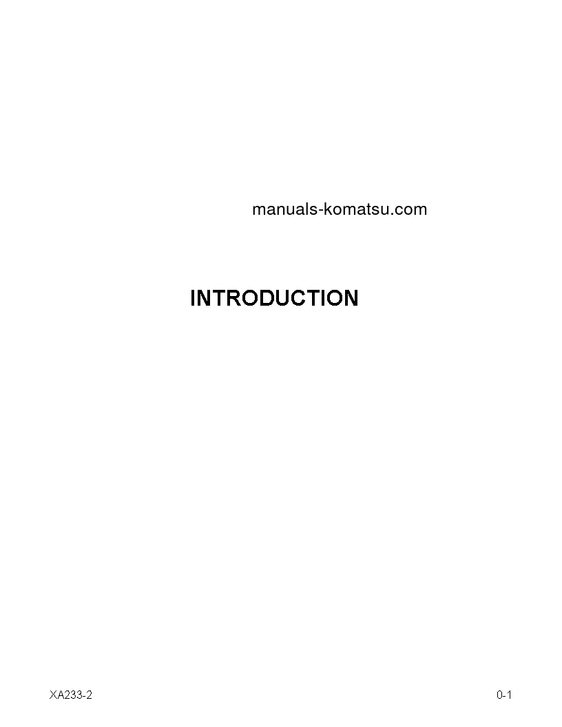 Protected: XA233-2(USA) S/N A4001-UP Operation manual (English)