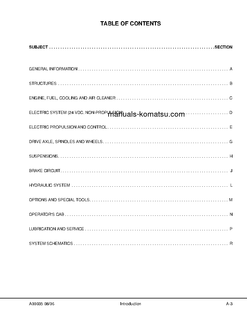 Protected: 730E(USA) S/N A30312-A30426 Shop (repair) manual (English)