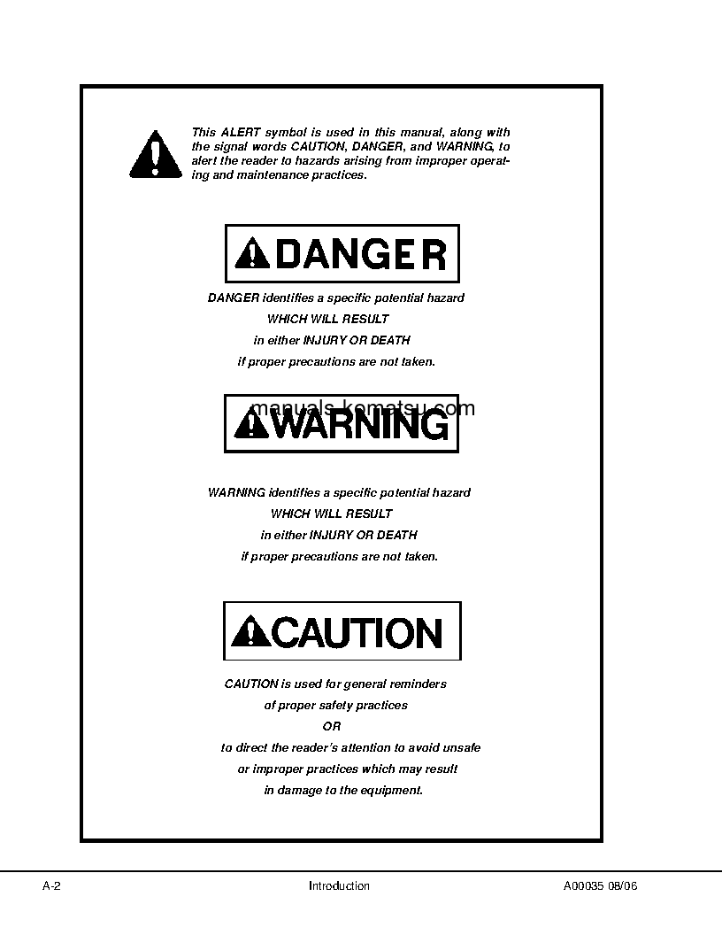 Protected: 730E(USA) S/N A30427-A30538 Shop (repair) manual (English)