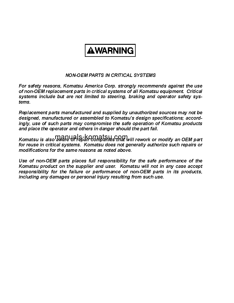 Protected: 730E(USA) S/N A30406 Shop (repair) manual (English)