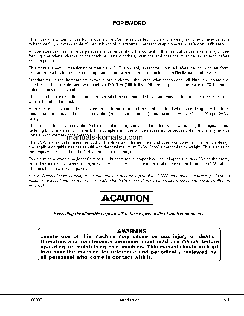 Protected: 730E(USA) S/N A30406 Shop (repair) manual (English)