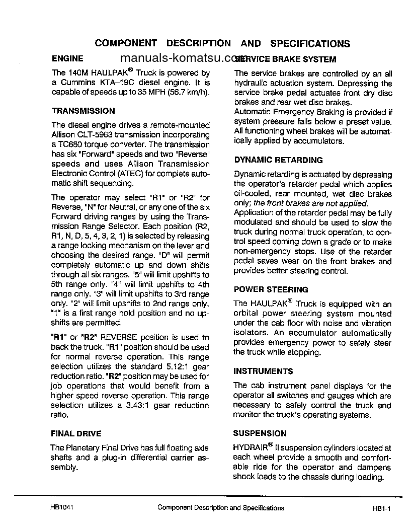 Protected: 140M(USA) S/N 15089-15239 Operation manual (English)