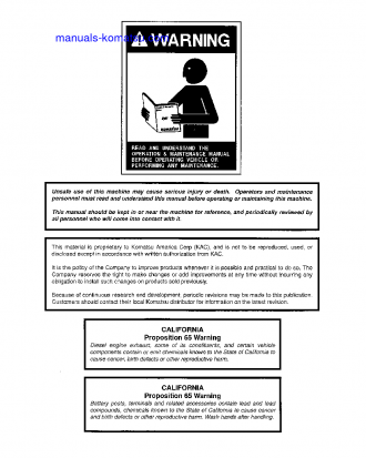 330M(USA)-SA12V140Z-1 ENG S/N BFP41-AE-UP Operation manual (English)
