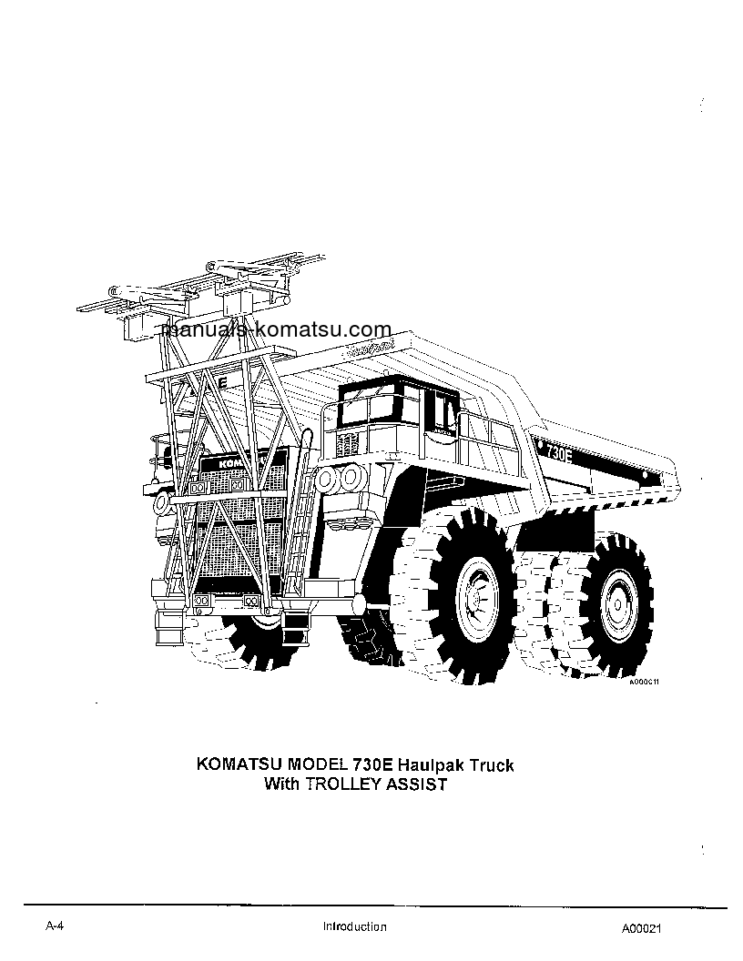 Protected: 730E(USA)-WITH TROLLEY S/N 32639-32641 Shop (repair) manual (English)