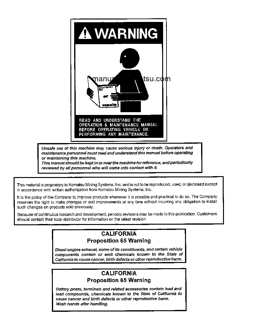 Protected: 730E(USA) S/N A30123-A30180 Operation manual (English)