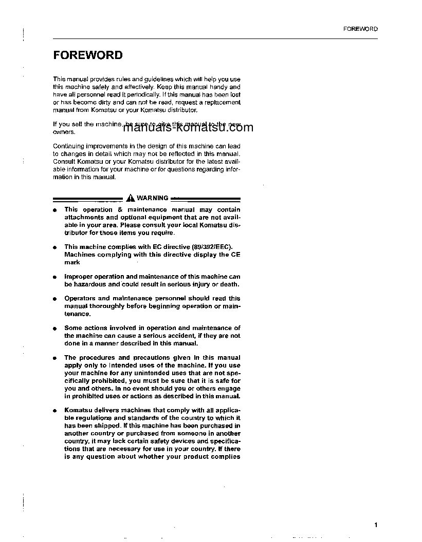 Protected: PC240LC-6(GBR)-K S/N K34001-K34226 Operation manual (English)