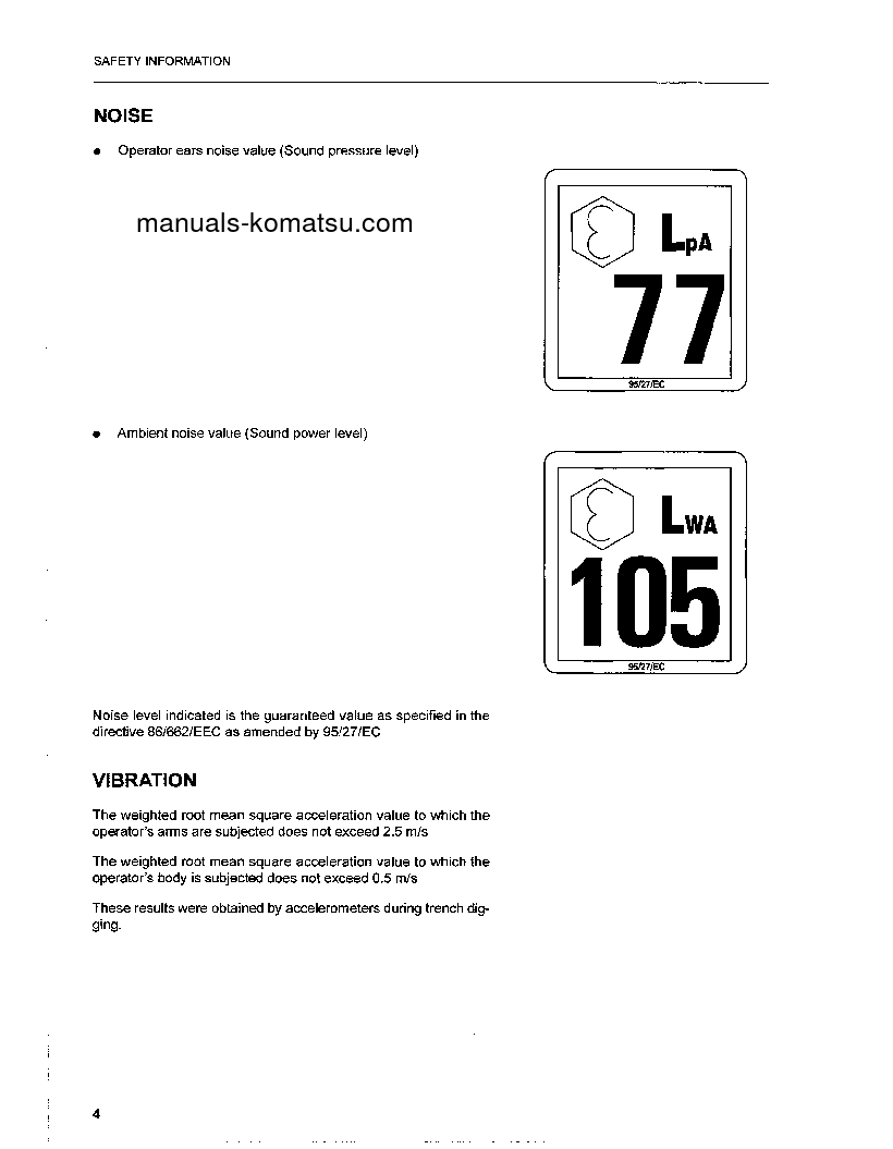 Protected: PC240LC-6(GBR)-K S/N K34001-K34226 Operation manual (English)