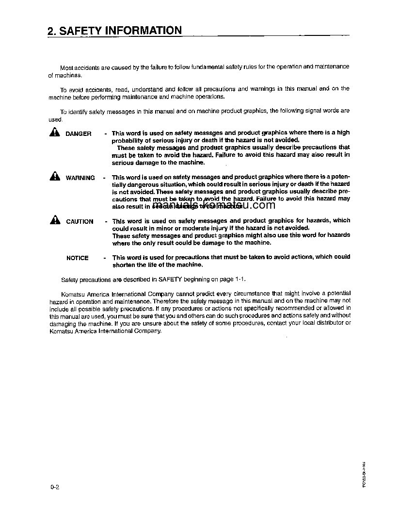 Protected: PC150LC-6(GBR)-K S/N K30001-K32000 Operation manual (English)