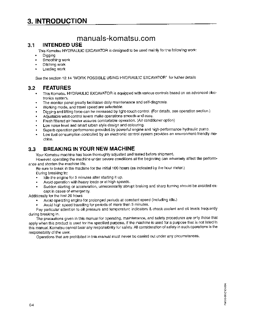 Protected: PW170ES-6(GBR)-K S/N K30001-K32000 Operation manual (English)