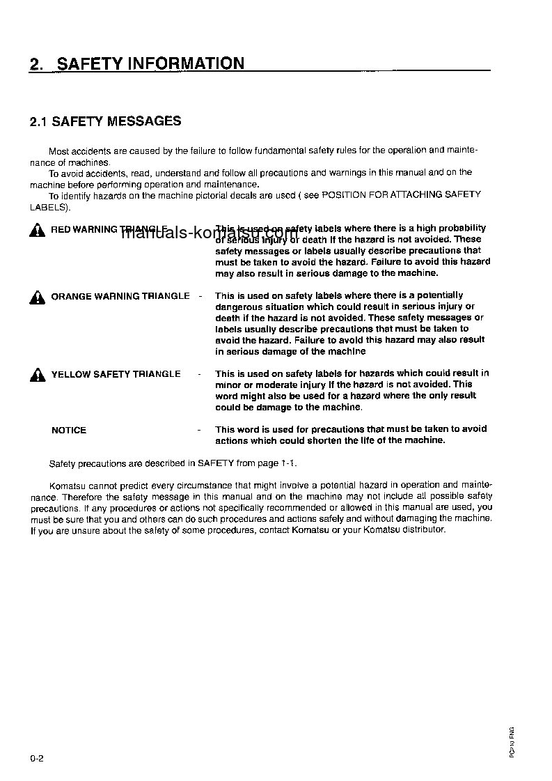 Protected: PC240LC-6(GBR)-K S/N K30001-K32000 Operation manual (English)