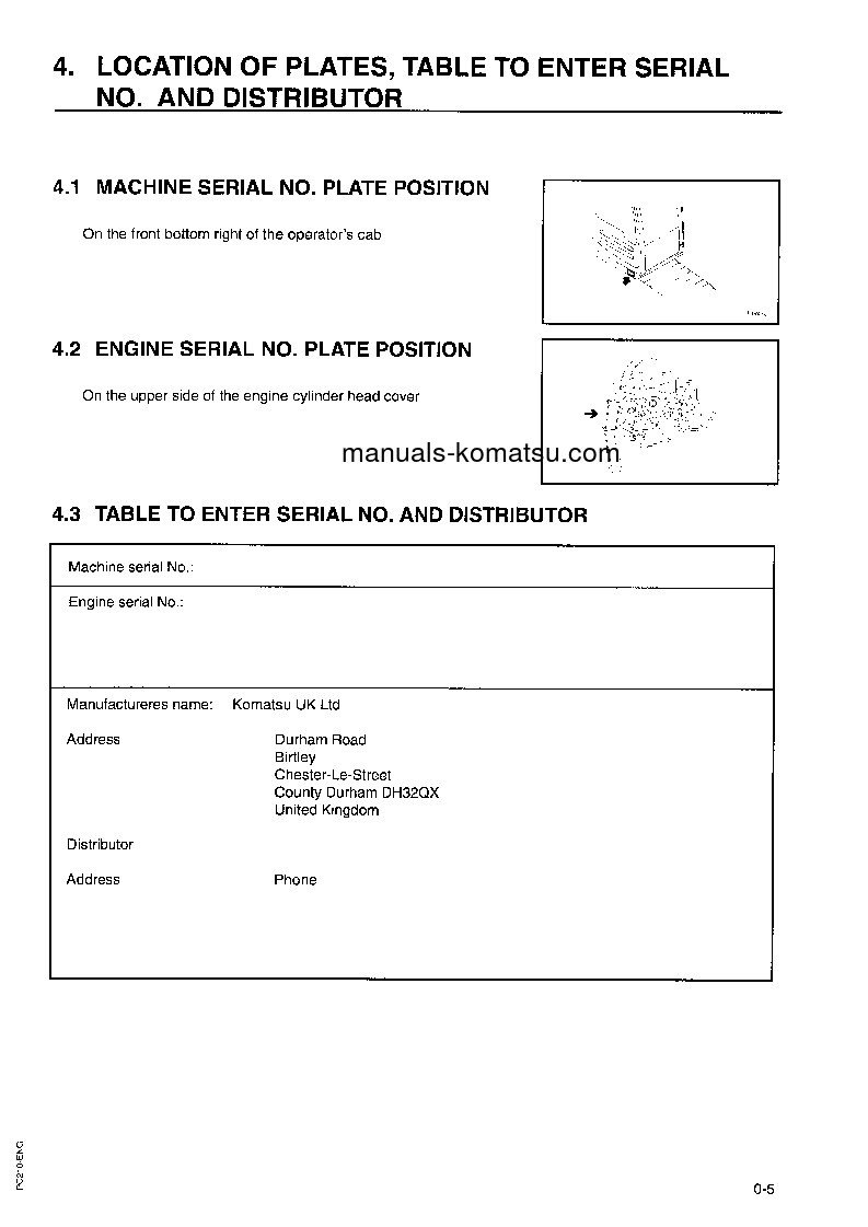 Protected: PC240LC-6(GBR)-K S/N K30001-K32000 Operation manual (English)