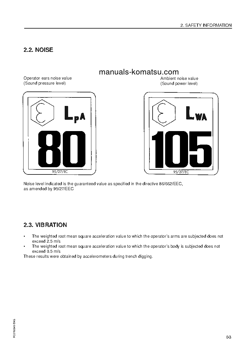 Protected: PC240LC-6(GBR)-K S/N K32001-K34226 Operation manual (English)