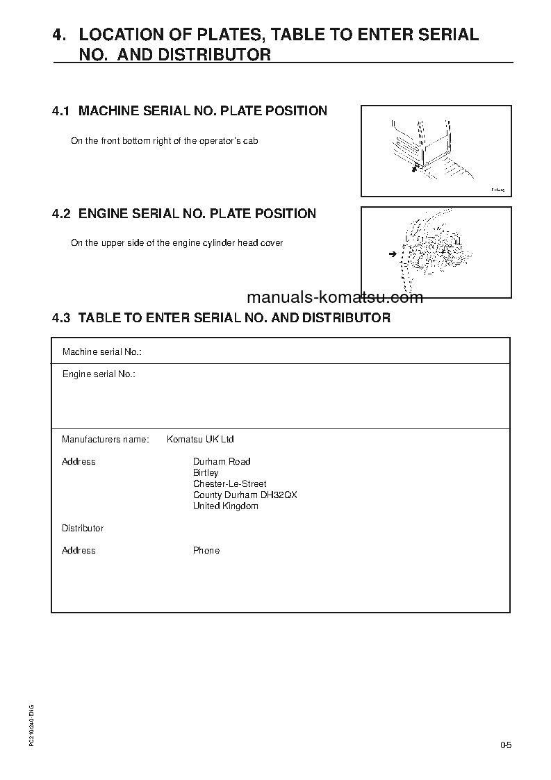 Protected: PC240LC-6(GBR)-K S/N K32001-K34226 Operation manual (English)