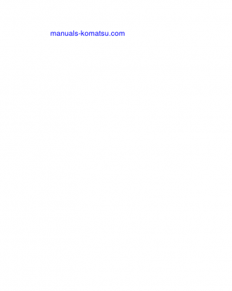 PC750LC-6(GBR)-1 S/N K32001-UP Operation manual (English)