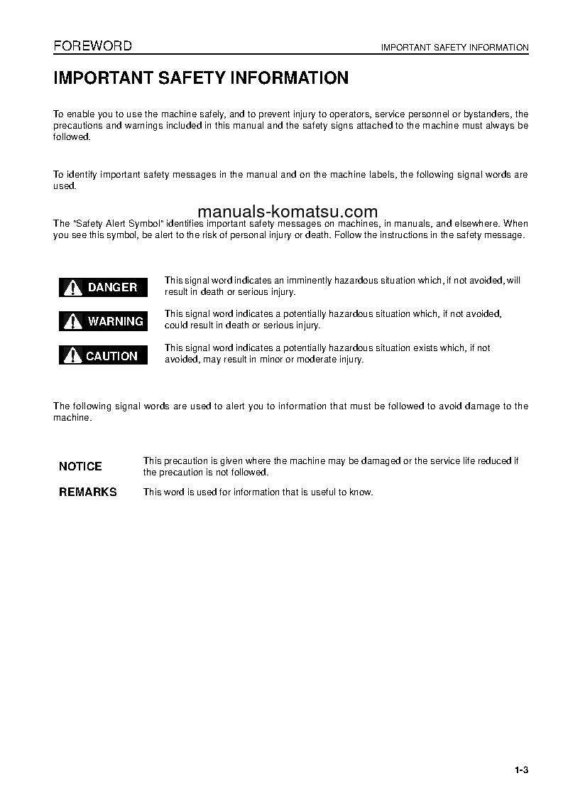 Protected: D65WX-16(JPN) S/N 80159-UP Operation manual (English)