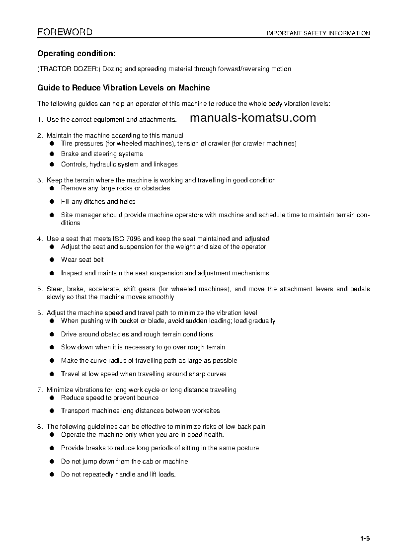 Protected: D65WX-16(JPN) S/N 80159-UP Operation manual (English)