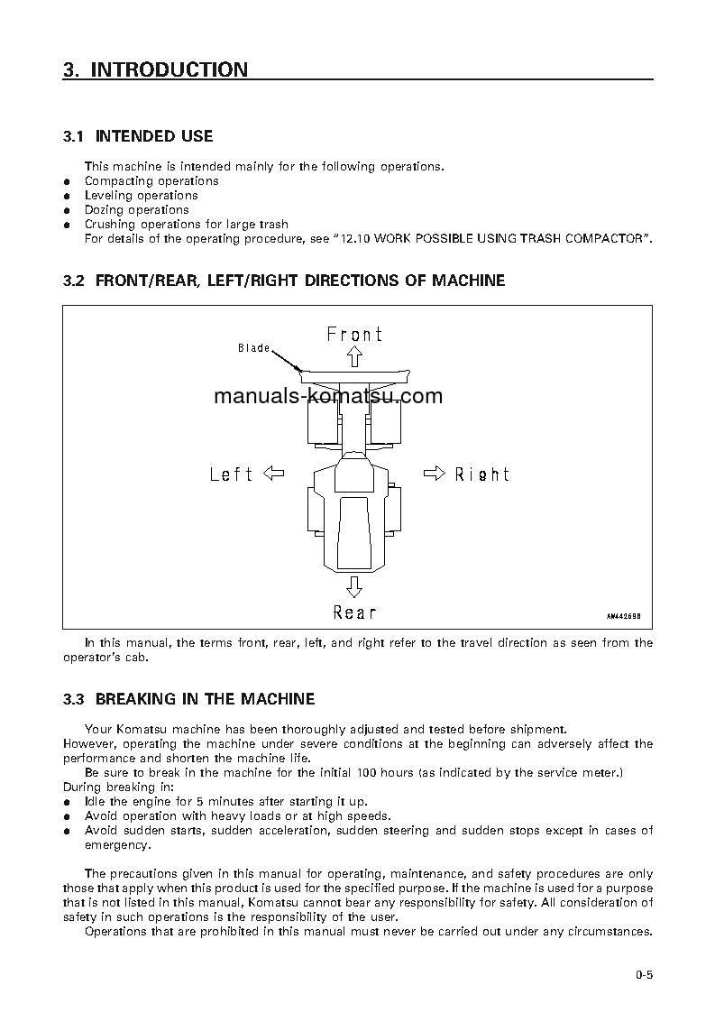 Protected: WF550T-3(JPN) S/N 50010-UP Operation manual (English)