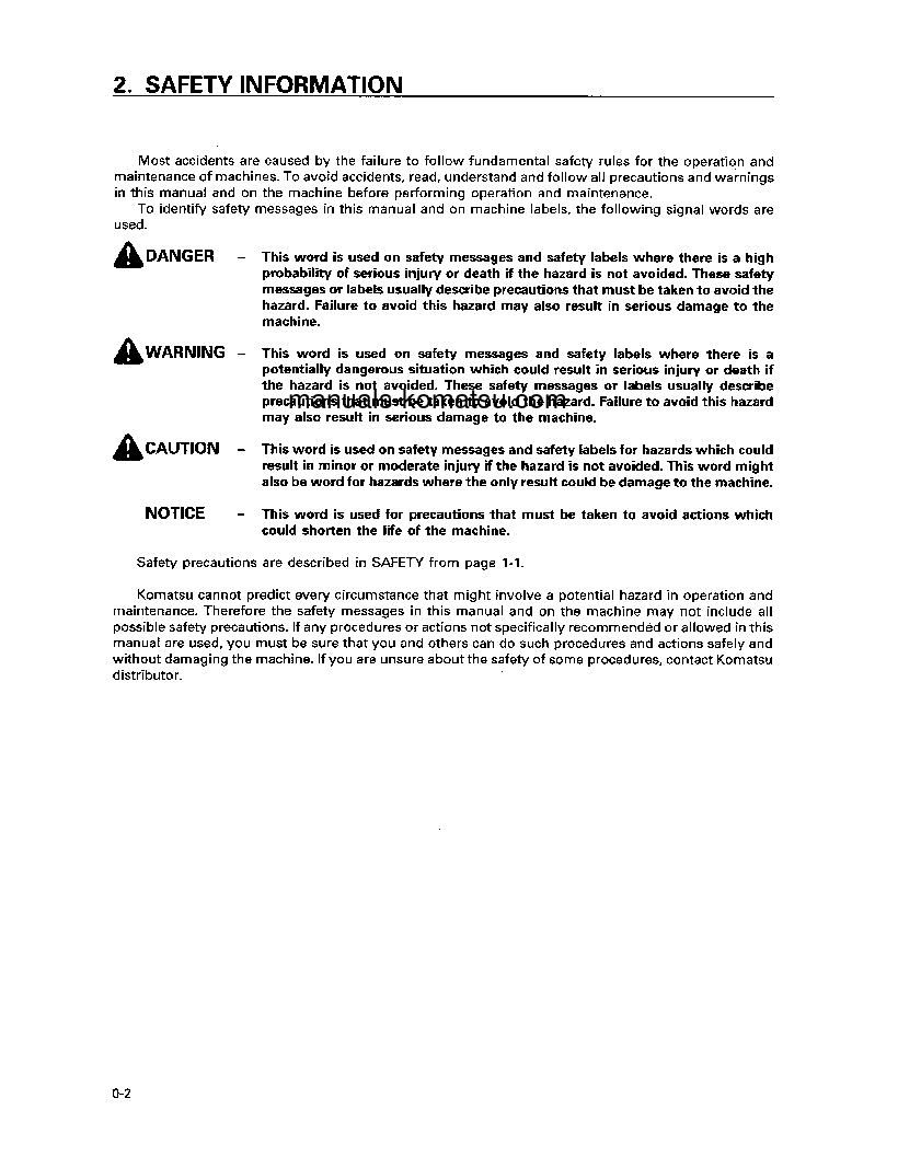 Protected: PC220-6(JPN) S/N 52852-53525 Operation manual (English)