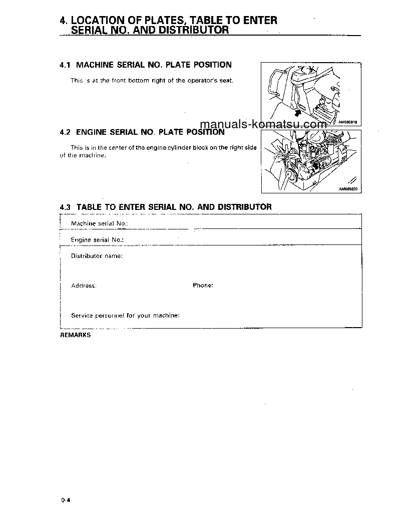 Protected: D65E-12(JPN) S/N J10001-UP Operation manual (English)