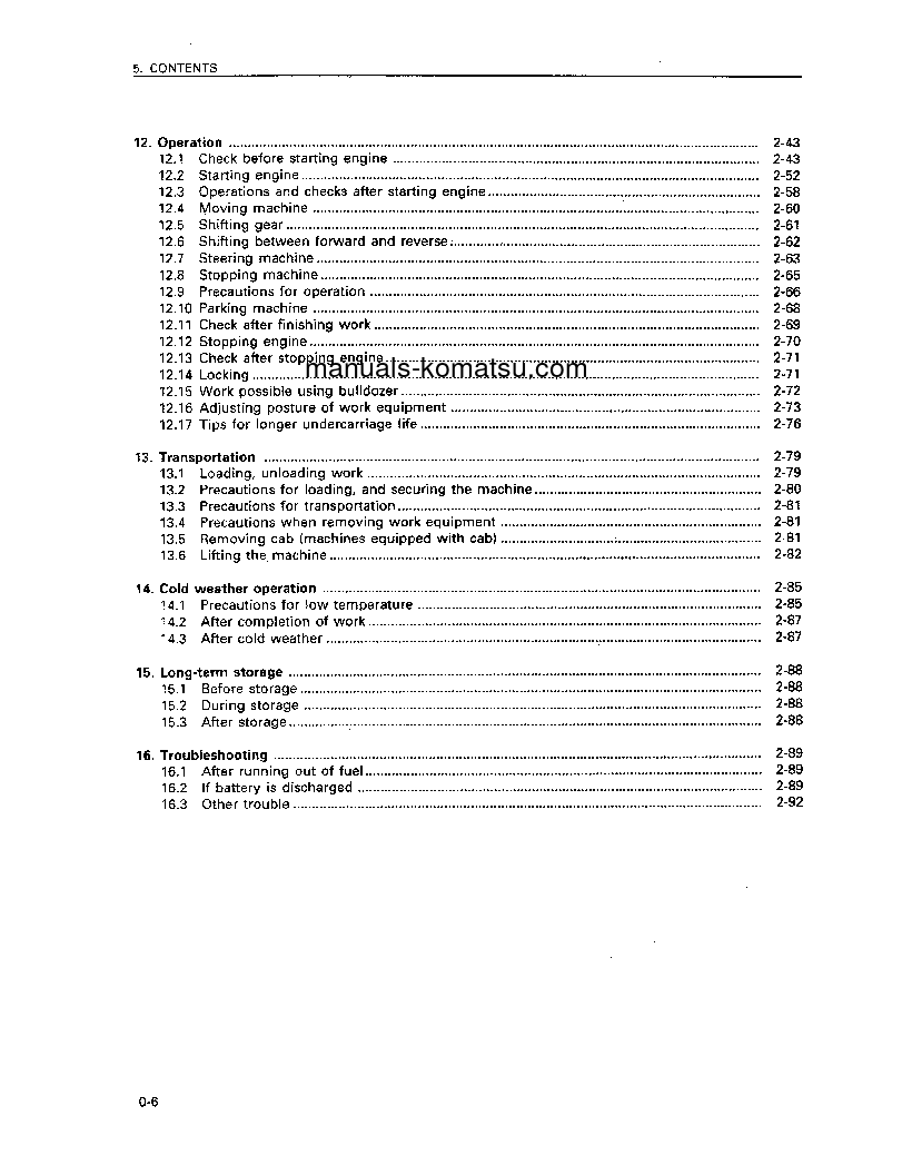 Protected: D65E-12(JPN) S/N J10001-UP Operation manual (English)