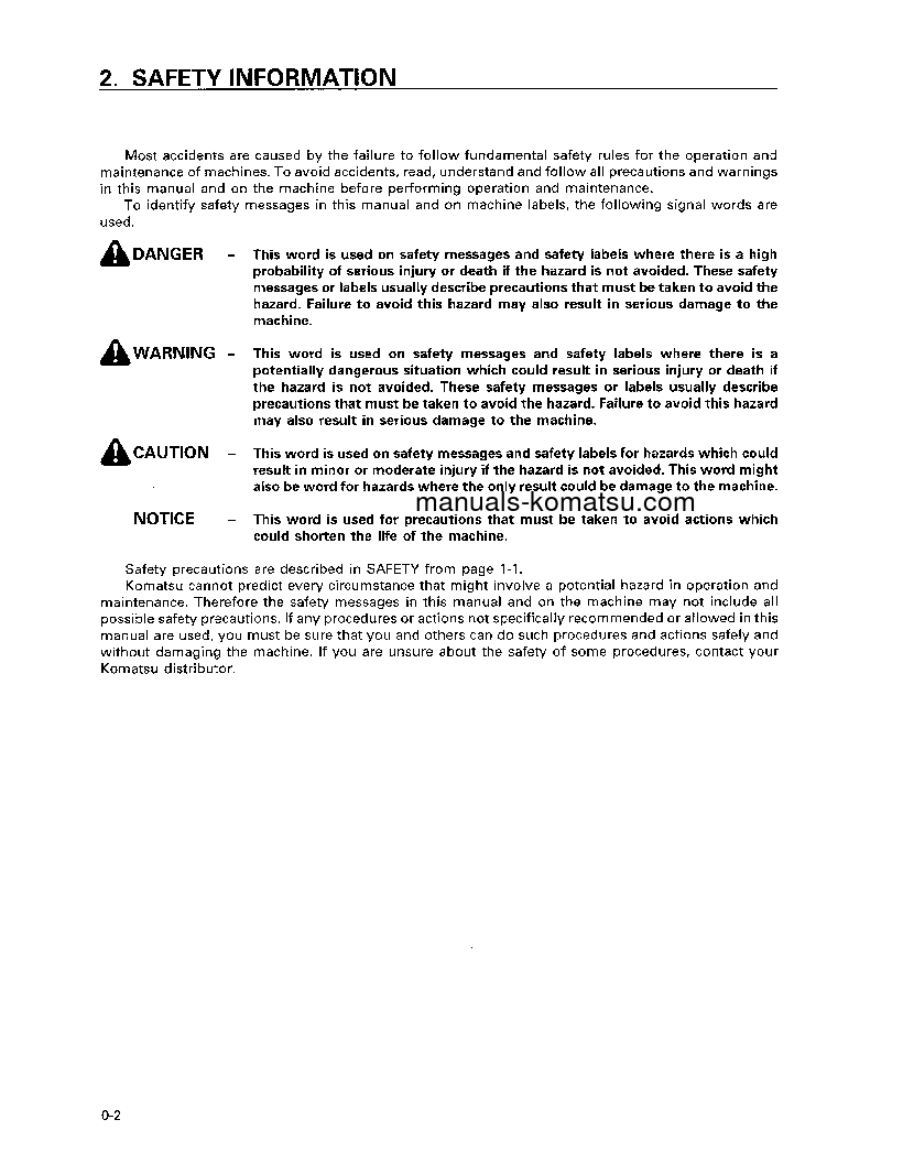 Protected: D65EX-12(JPN) S/N 60942-61445 Operation manual (English)