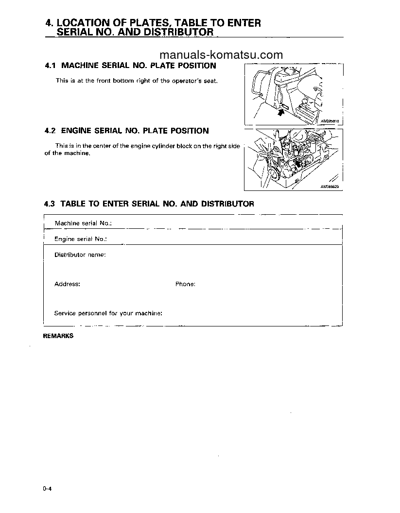 Protected: D65EX-12(JPN) S/N 61446-62958 Operation manual (English)
