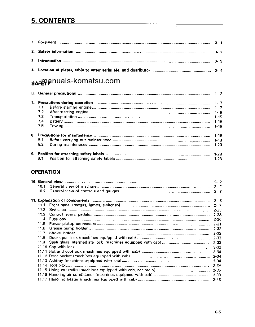 Protected: D65EX-12(JPN) S/N 61446-62958 Operation manual (English)